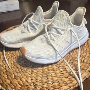 Adidas White Cloudfoam Sneakers